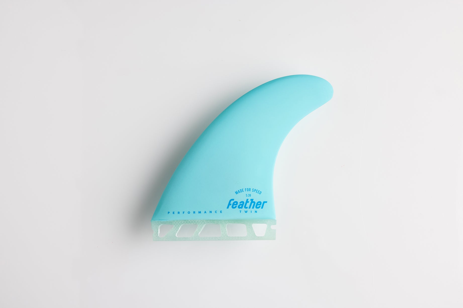 PERFORMANCE TWIN FIN TURQUOISE.