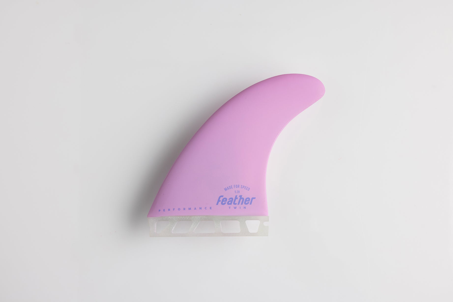 PERFORMANCE TWIN FIN BUBBLE PINK.
