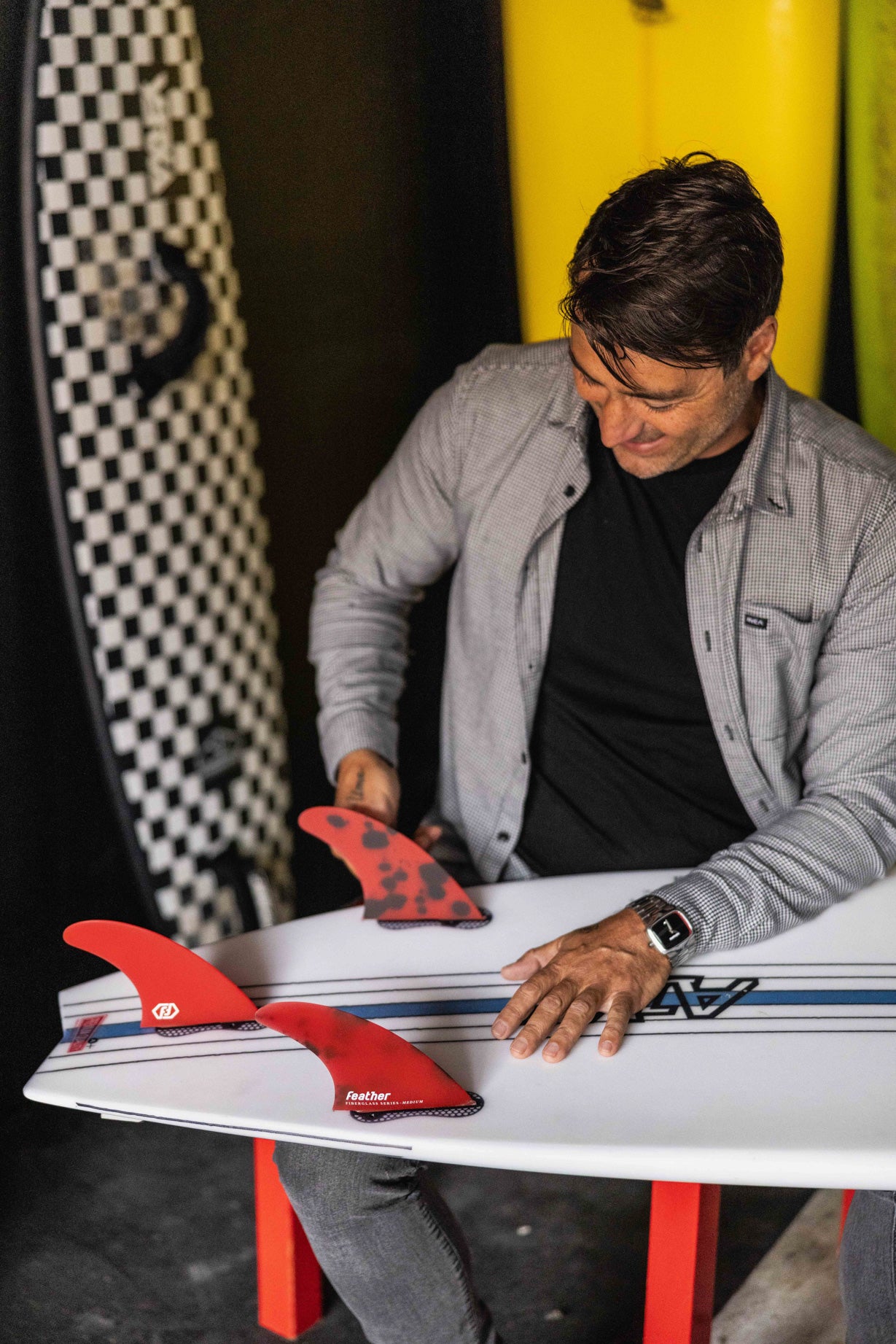 FIBER GLASS SERIES RED