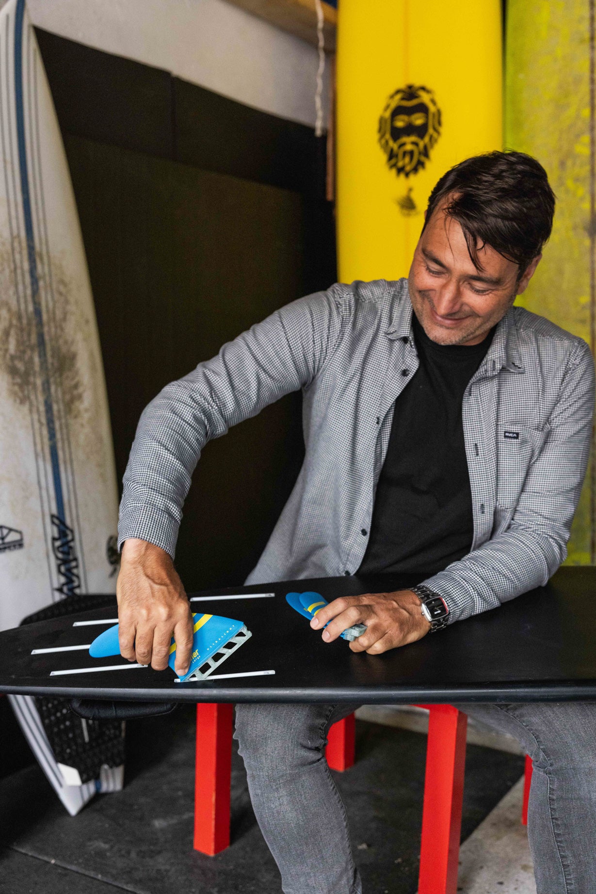 ULTRALIGHT EPOXY HC BLUE/YELLOW.