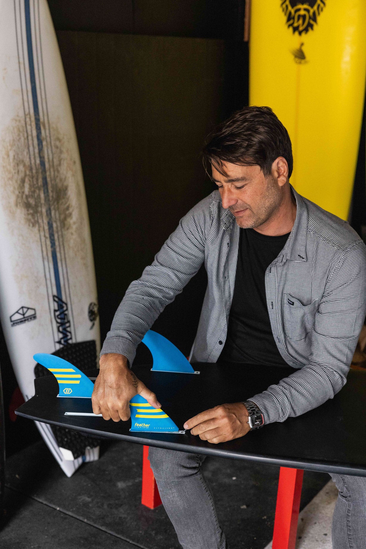 ULTRALIGHT EPOXY HC BLUE/YELLOW.