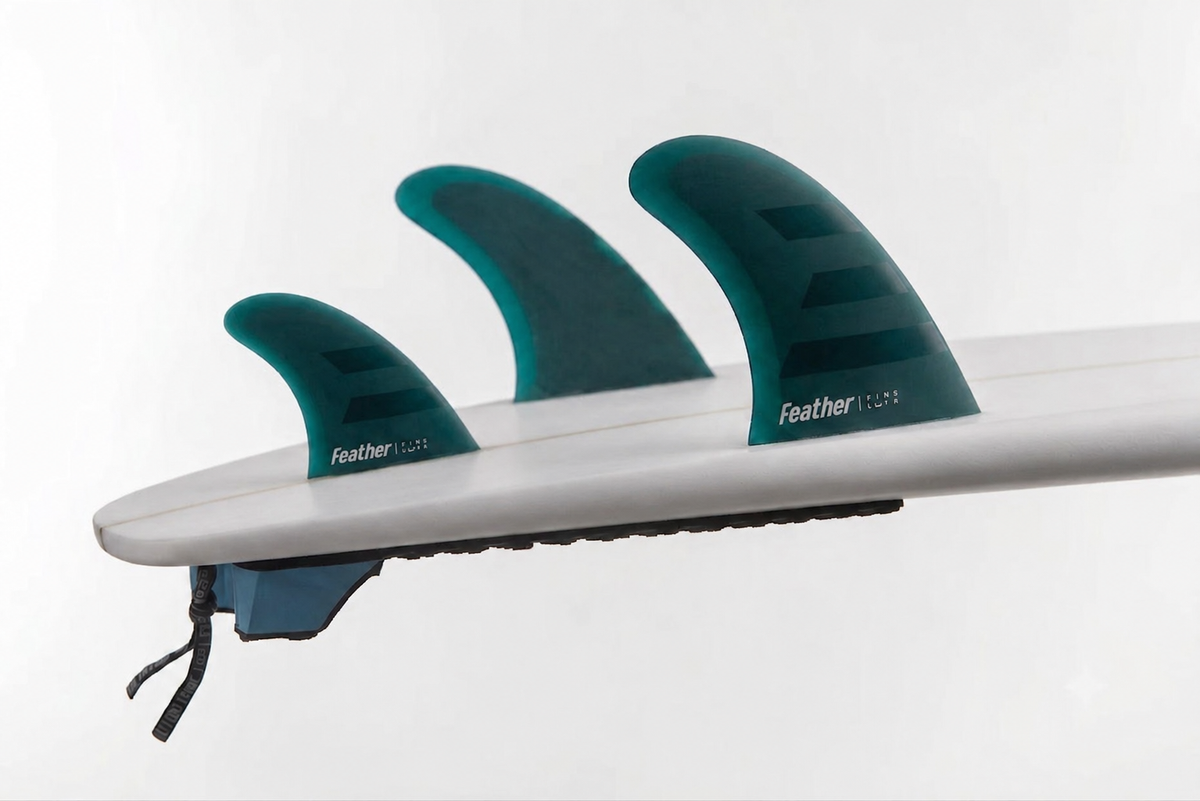 TWIN FIN ATLANTIC GREEN 2+1.
