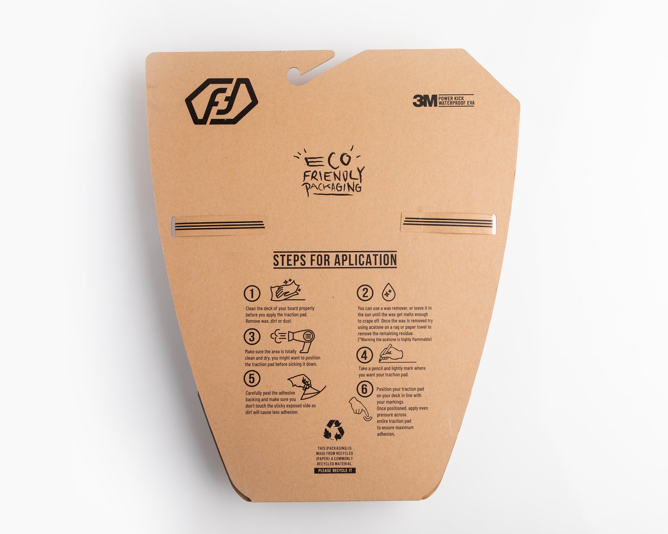 FF TRACTION PAD 3 PIECES PINK