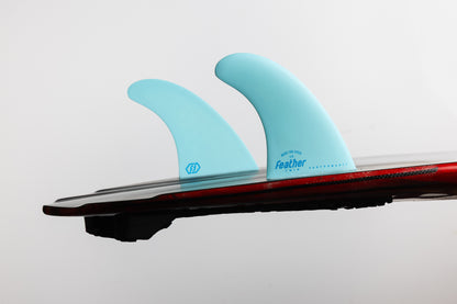PERFORMANCE TWIN FIN TURQUOISE.