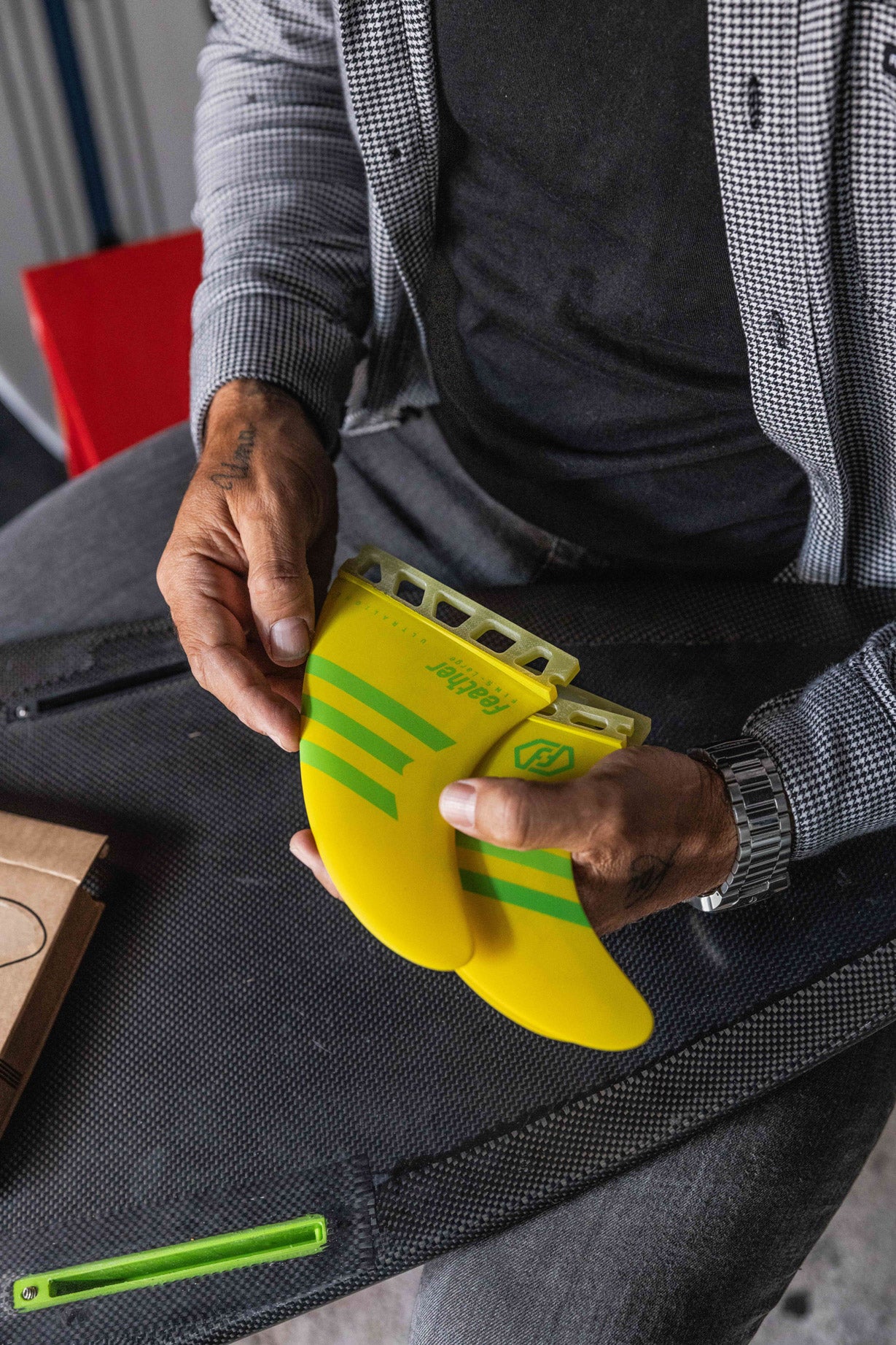 ULTRALIGHT EPOXY HC YELLOW/GREEN.