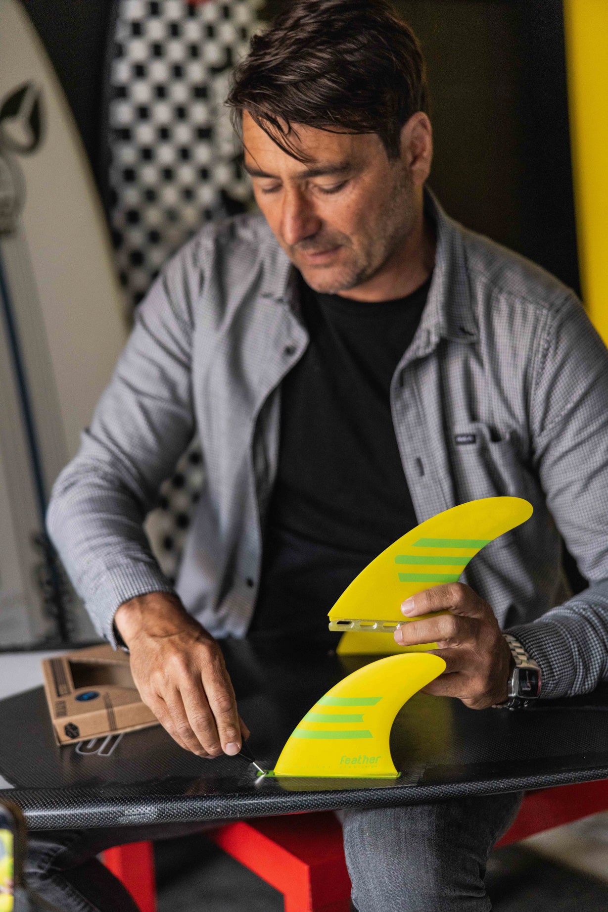ULTRALIGHT EPOXY HC YELLOW/GREEN.