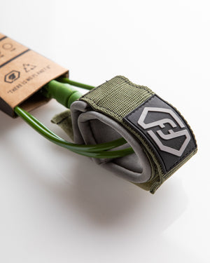 FF LEASH 5' - 5 mm ARMY GREEN