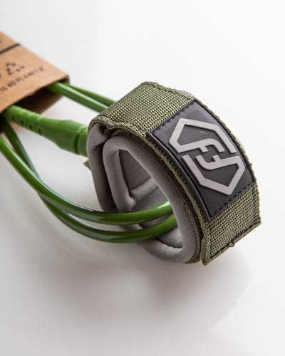 FF LEASH ARMY GREEN 5' to 8'
