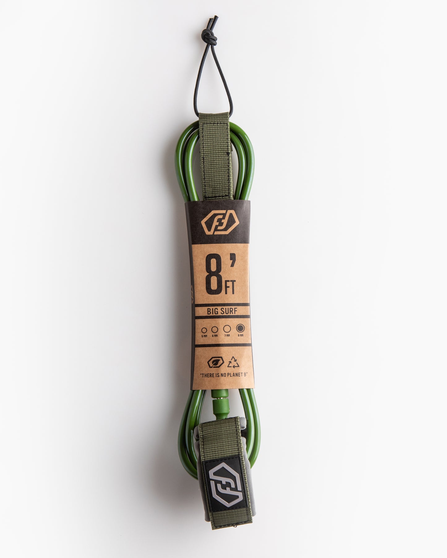 FF LEASH 8' - 8 mm ARMY GREEN