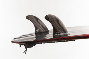 PERFORMANCE TWIN FIN BLACK. FUTURES