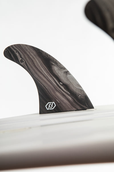PERFORMANCE TWIN FIN BLACK.