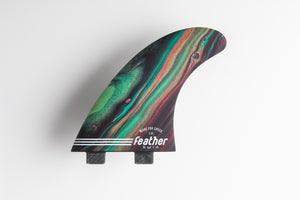 PERFORMANCE TWIN FIN COLOR. DUAL TAB