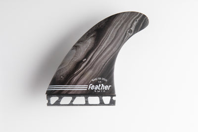 PERFORMANCE TWIN FIN BLACK.