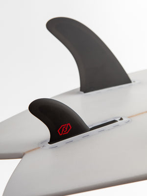 A.I. BLACK TWIN FIN 2+1. SINGLE TAB